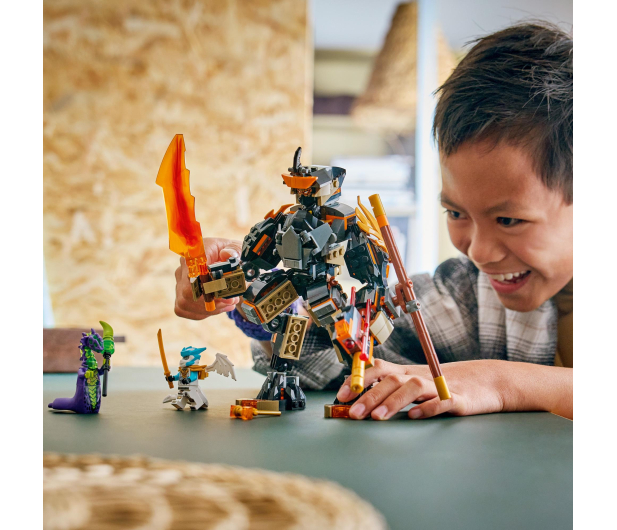 LEGO NINJAGO 71854 Mech specjalny Cole’a i Zane w smoczej zbroi - 1473537 - zdjęcie 4